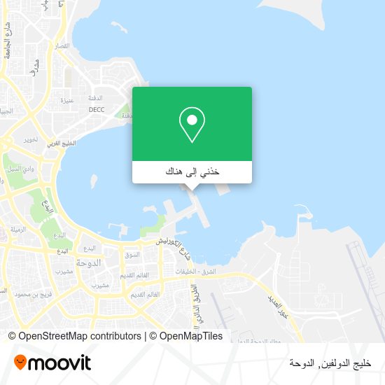 خريطة خليج الدولفين