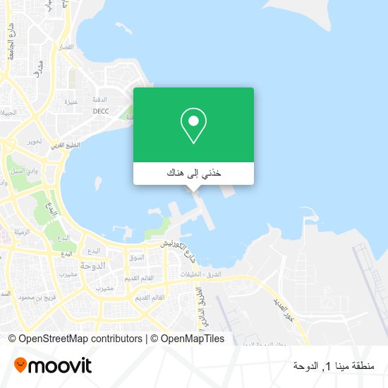 خريطة منطقة مينا 1