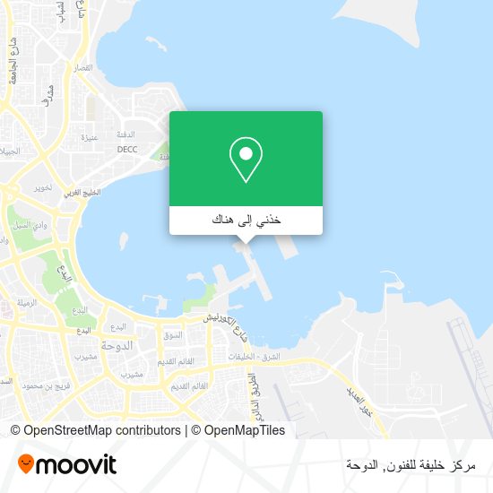 خريطة مركز خليفة للفنون