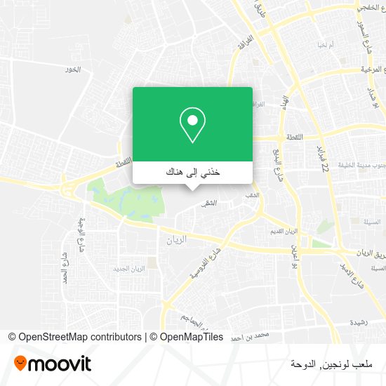 خريطة ملعب لونجين