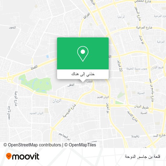 خريطة قلعة بن جاسم