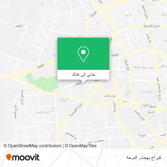 خريطة كيراج بهجت