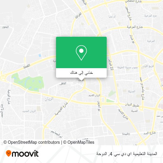 خريطة المدينة التعليمية اي دي سي 4