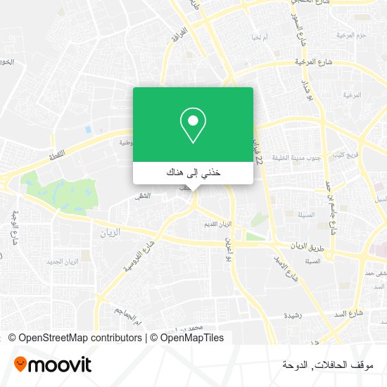 خريطة موقف الحافلات