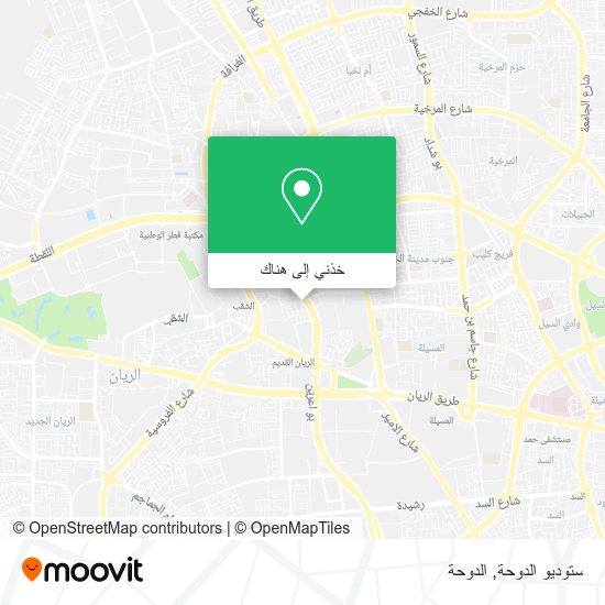 خريطة ستوديو الدوحة