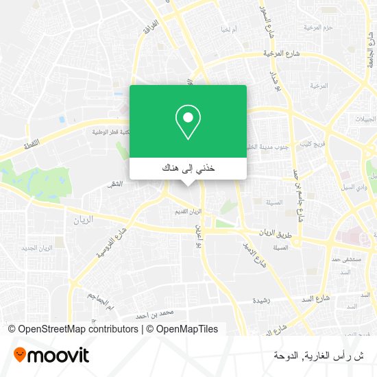 خريطة ش رأس الغارية
