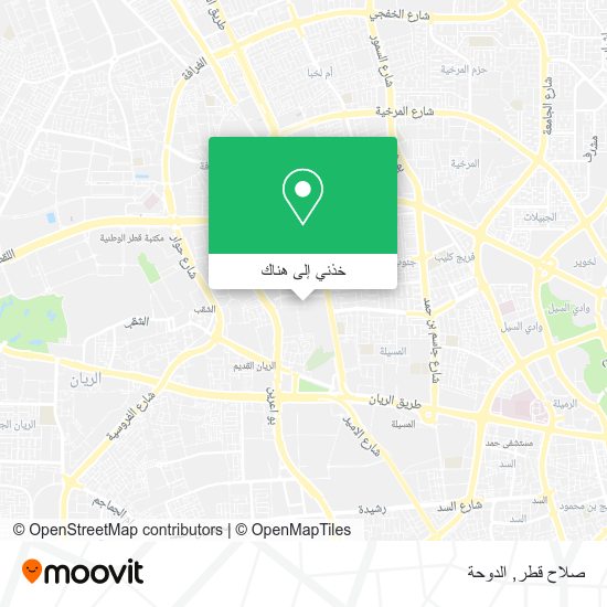 خريطة صلاح قطر