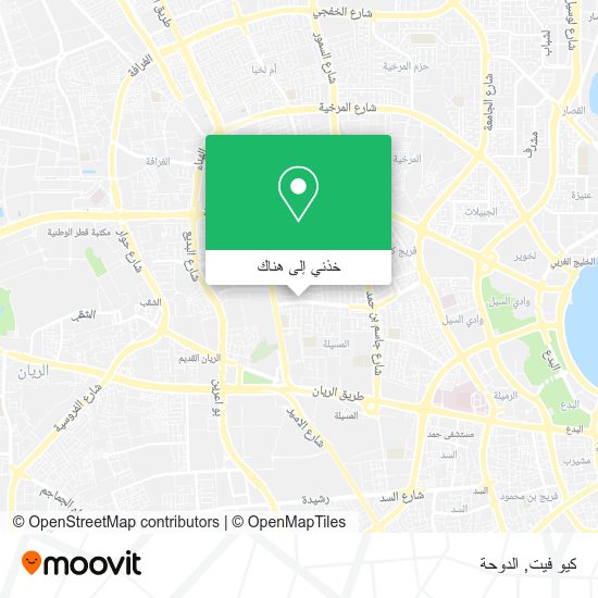 خريطة كيو فيت