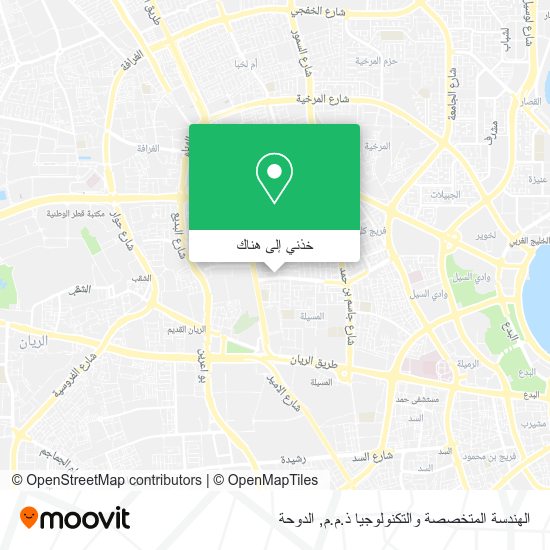خريطة الهندسة المتخصصة والتكنولوجيا ذ.م.م