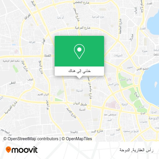 خريطة رأس العقارية