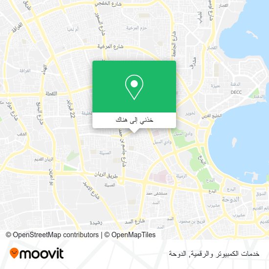 خريطة خدمات الكمبيوتر والرقمية