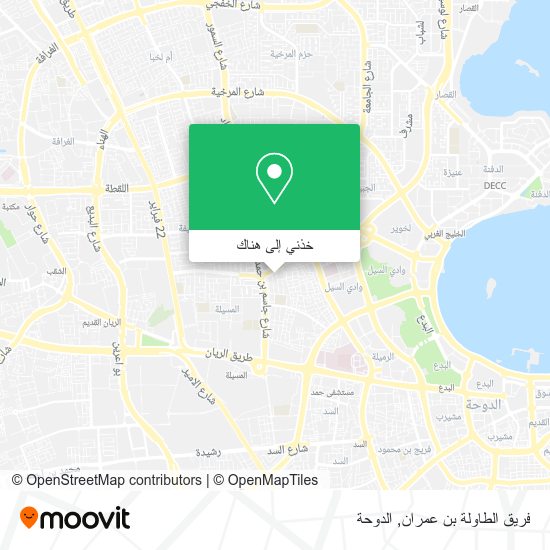 خريطة فريق الطاولة بن عمران