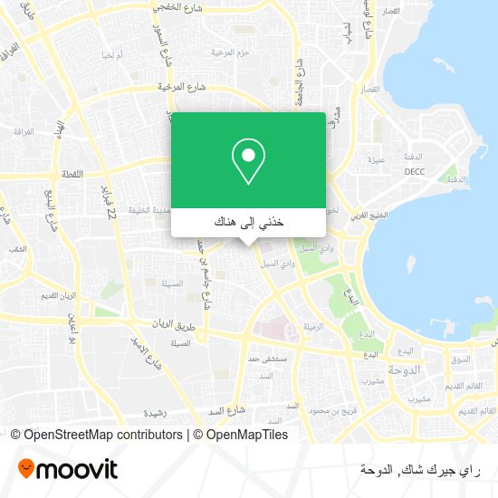 خريطة راي جيرك شاك