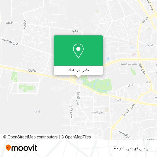 خريطة سي سي أي سي