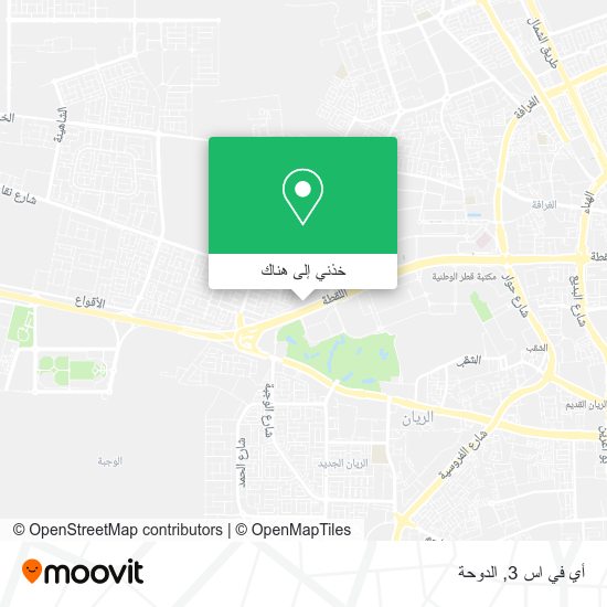 خريطة أي في اس 3