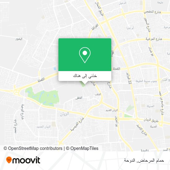 خريطة حمام المرحاض