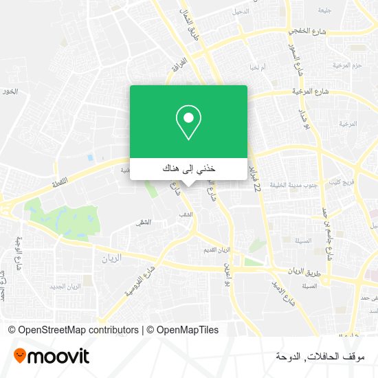 خريطة موقف الحافلات