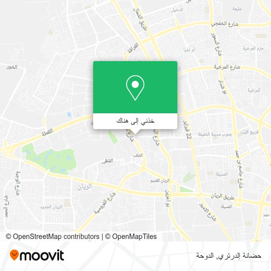 خريطة حضانة إلدرتري