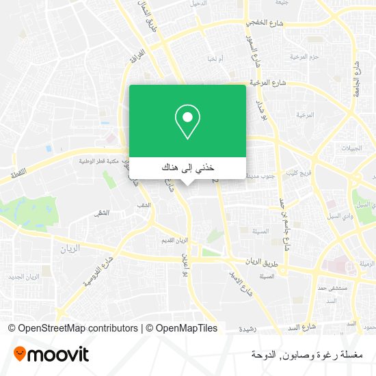 خريطة مغسلة رغوة وصابون