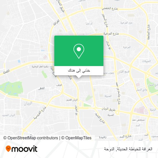 خريطة الغرافة للخياطة الحديثة