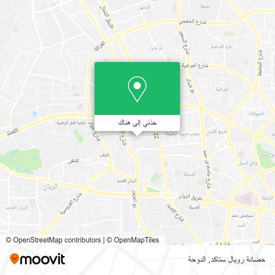 خريطة حضانة رويال ستاكد
