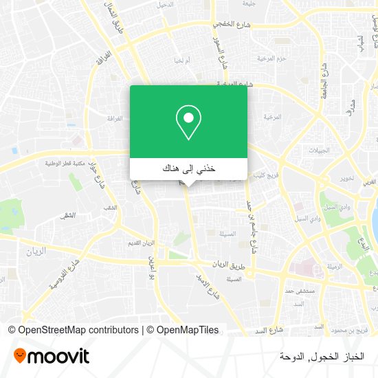 خريطة الخباز الخجول