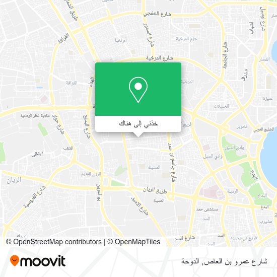 خريطة شارع عمرو بن العاص
