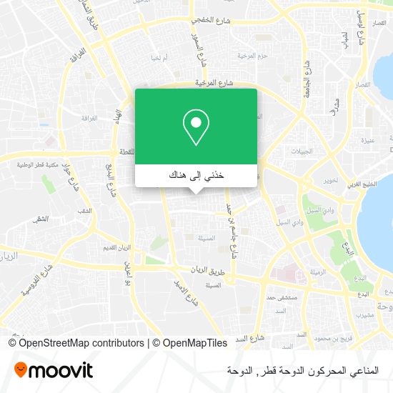 خريطة المناعي المحركون الدوحة قطر