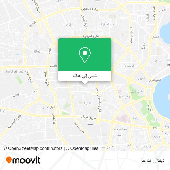 خريطة دينتال