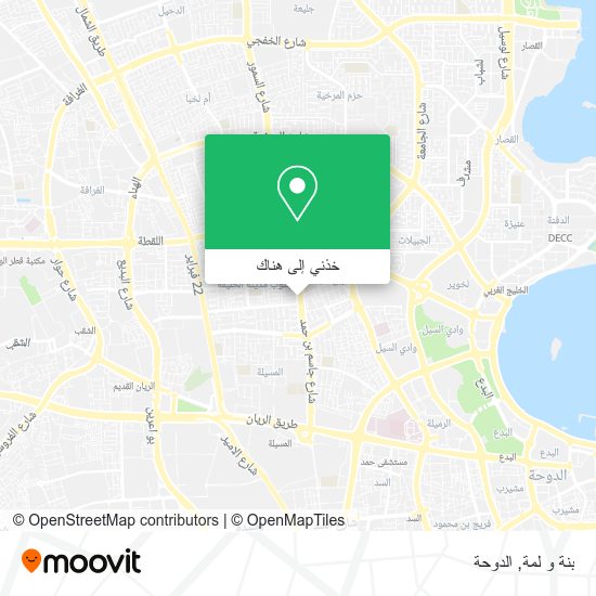 خريطة بنة و لمة
