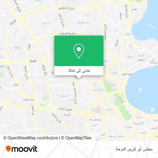خريطة مجلس أبو كريم