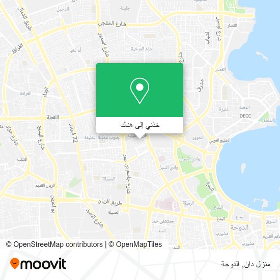 خريطة منزل دان