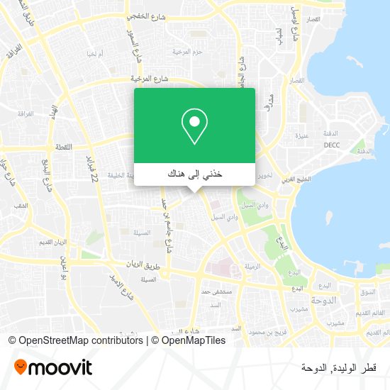 خريطة قطر الوليدة