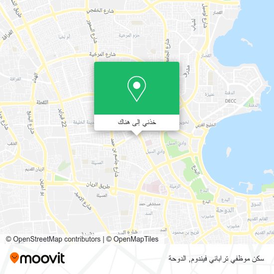 خريطة سكن موظفي تراباني فيندوم