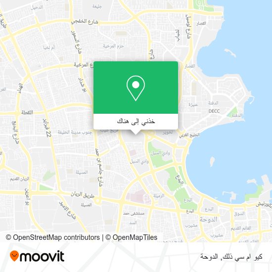 خريطة كيو ام سي ذلك