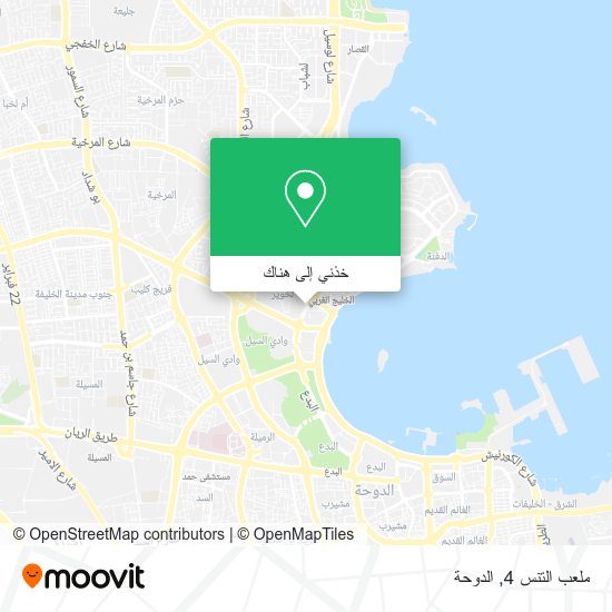 خريطة ملعب التنس 4