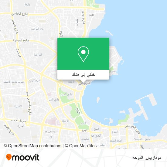 خريطة موداريس