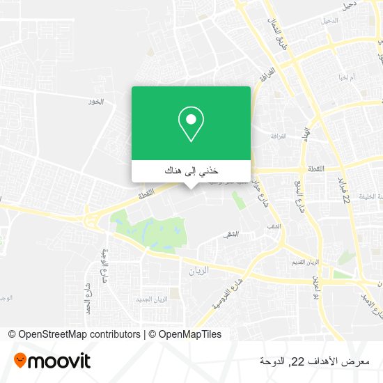 خريطة معرض الأهداف 22