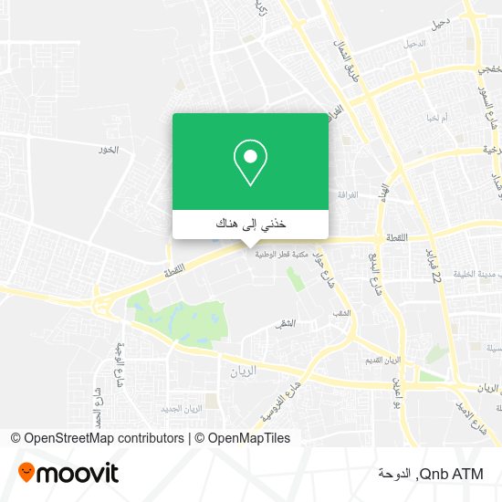 خريطة Qnb ATM