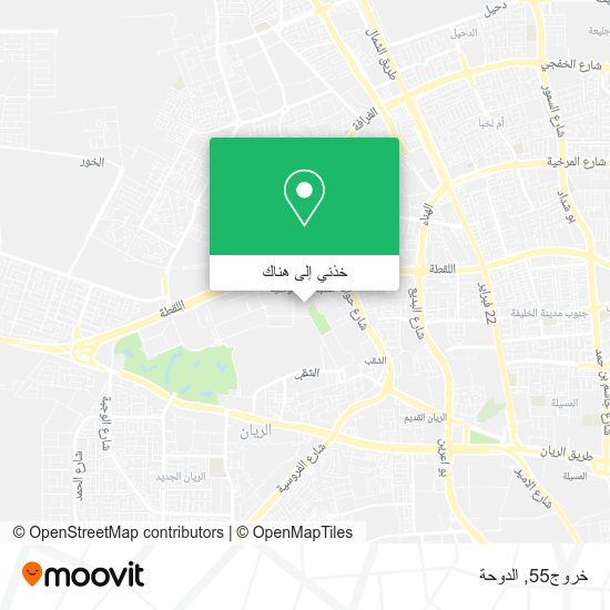 خريطة خروج55