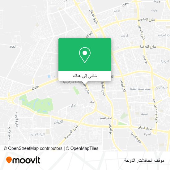 خريطة موقف الحافلات