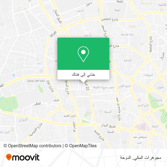 خريطة مجوهرات المكي