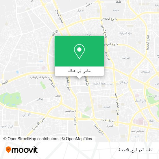 خريطة التقاء الجرابيع