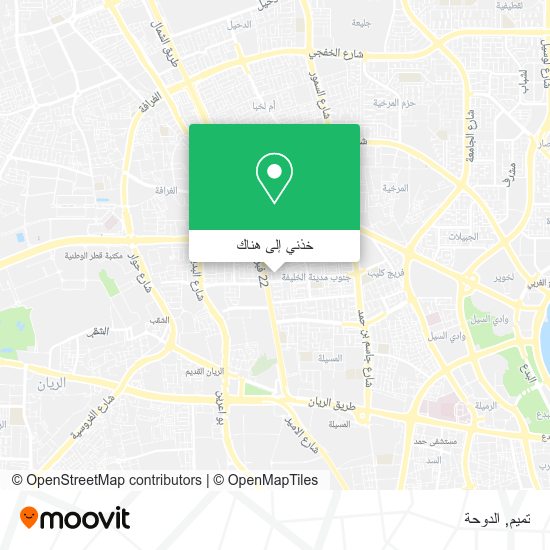 خريطة تميم