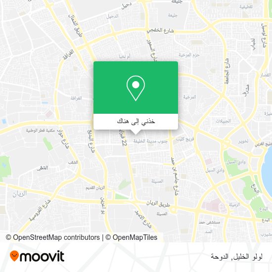 خريطة لولو الخليل