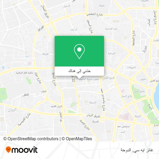 خريطة غانز ايه سي