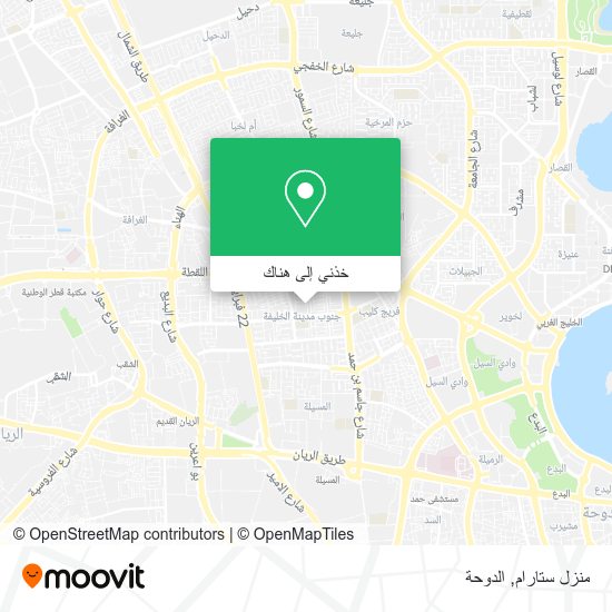 خريطة منزل ستارام