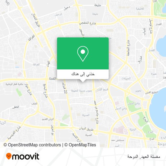 خريطة مغسلة العهد