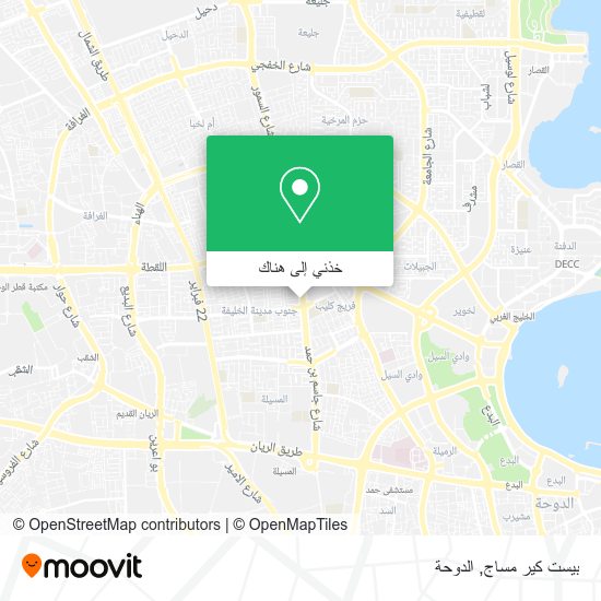 خريطة بيست كير مساج