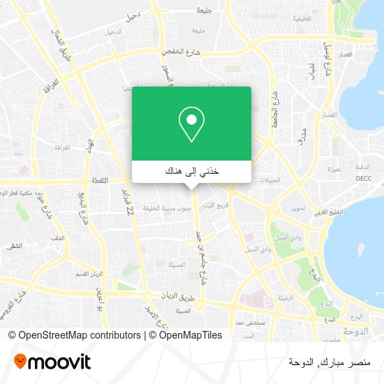خريطة منصر مبارك